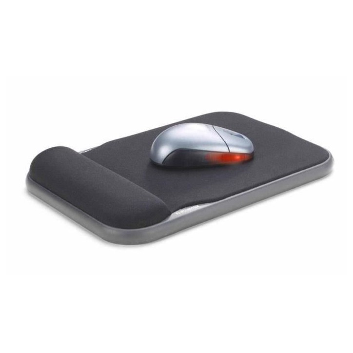 Kensington Tapis de souris en gel - Réglable en hauteur - Noir Kensington Tapis de souris en gel - Réglable en hauteur - Noir