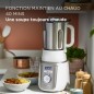Blender chauffant KENWOOD SOUPEASY+ CBL30.000CP Blanc et champagne