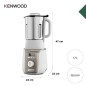 Blender chauffant KENWOOD SOUPEASY+ CBL30.000CP Blanc et champagne
