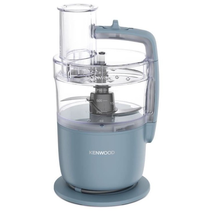 Robot multifonction KENWOOD FDP22.000GY - 1 vitesse + Pulse - 650W - Bol 1,3L + accessoires Robot multifonction KENWOOD FDP22.000GY - 1 vitesse + Pulse - 650W - Bol 1,3L + accessoires