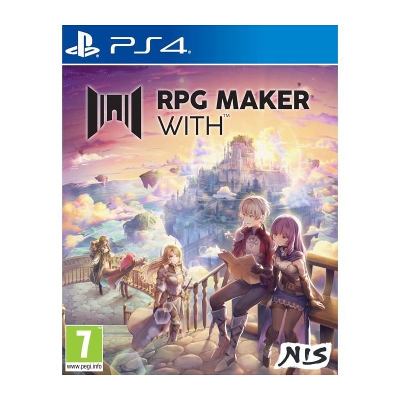 Rpg Maker With - Jeu PS4 Rpg Maker With - Jeu PS4