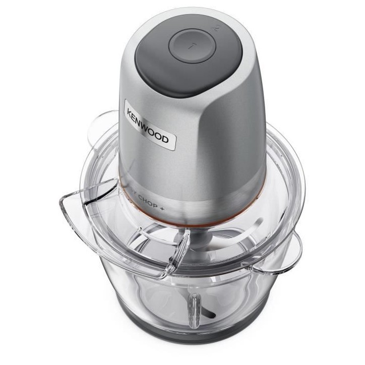 Mini-hachoir KENWOOD CHP62.400S Easy Chop+ - 4 lames inox - 600 ML - 2 vitesses Mini-hachoir KENWOOD CHP62.400S Easy Chop+ - 4 lames inox - 600 ML - 2 vitesses