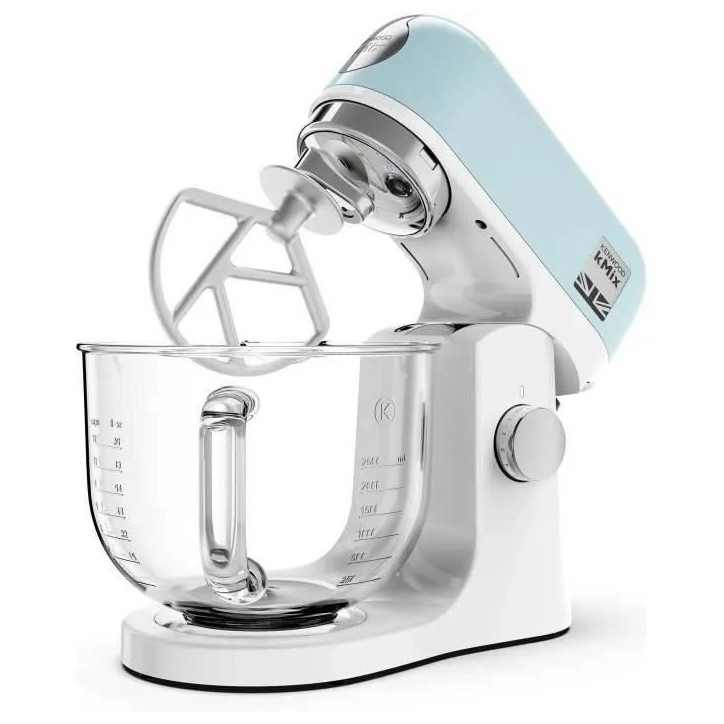 Robot pâtissier multifonction kMix KENWOOD KMX754APB - Moteur professionnel 1000W - 2 sorties pour accessoires - Bol en verre 5 Robot pâtissier multifonction kMix KENWOOD KMX754APB - Moteur professionnel 1000W - 2 sorties pour accessoires - Bol en verre 5