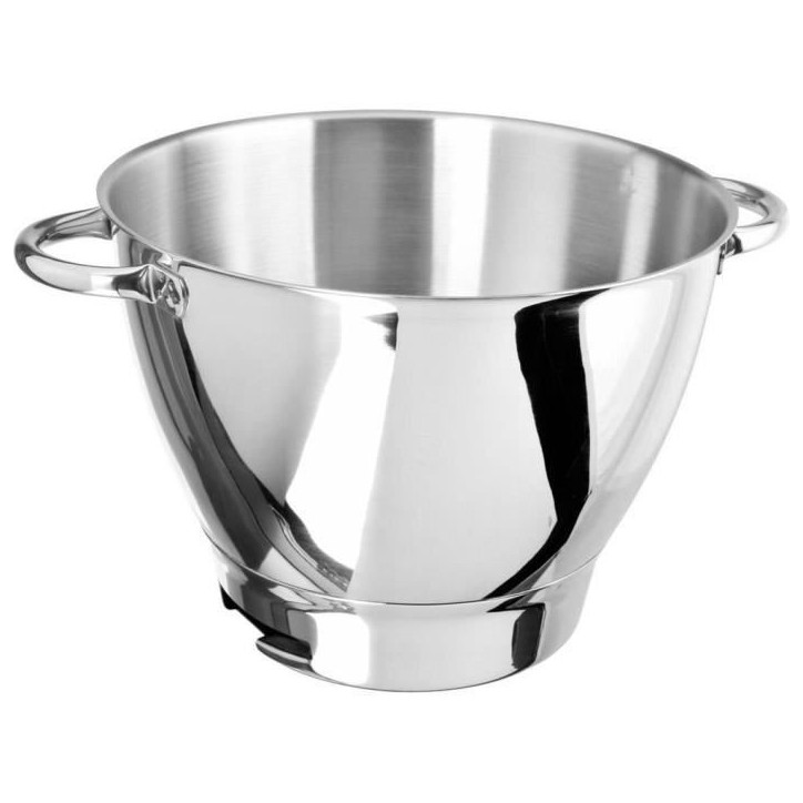 Bol inox avec poignées - KENWOOD - Chef Premier KMC570 - Capacité 4.6L - Gris Bol inox avec poignées - KENWOOD - Chef Premier KMC570 - Capacité 4.6L - Gris
