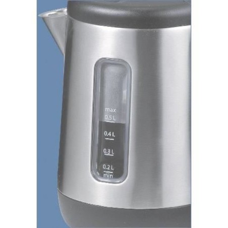 Bouilloire - KENWOOD JKM076 - Compacte 0.5L - Inox satiné et noir - Filtre anti-calcaire amovible