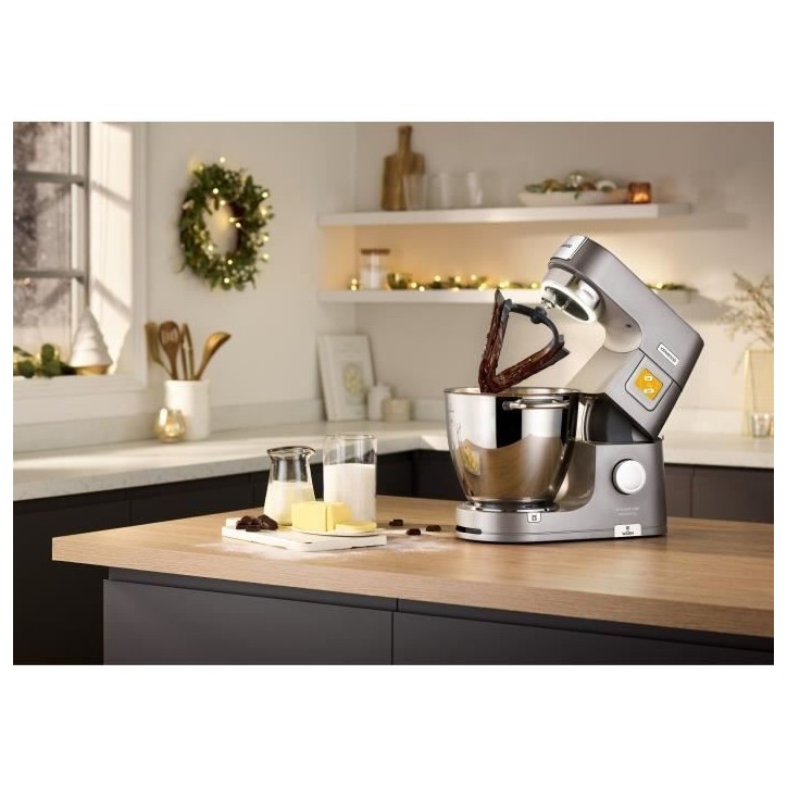 Batteur souple KENWOOD AT502 pour robots Chef XL - Idéal pour les pâtes souples et les glaçages Batteur souple KENWOOD AT502 pour robots Chef XL - Idéal pour les pâtes souples et les glaçages
