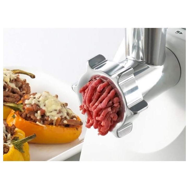 Hachoir a viande KENWOOD - MG360 - 1400 W - Acier Inoxydable - Blanc/Gris Hachoir a viande KENWOOD - MG360 - 1400 W - Acier Inoxydable - Blanc/Gris