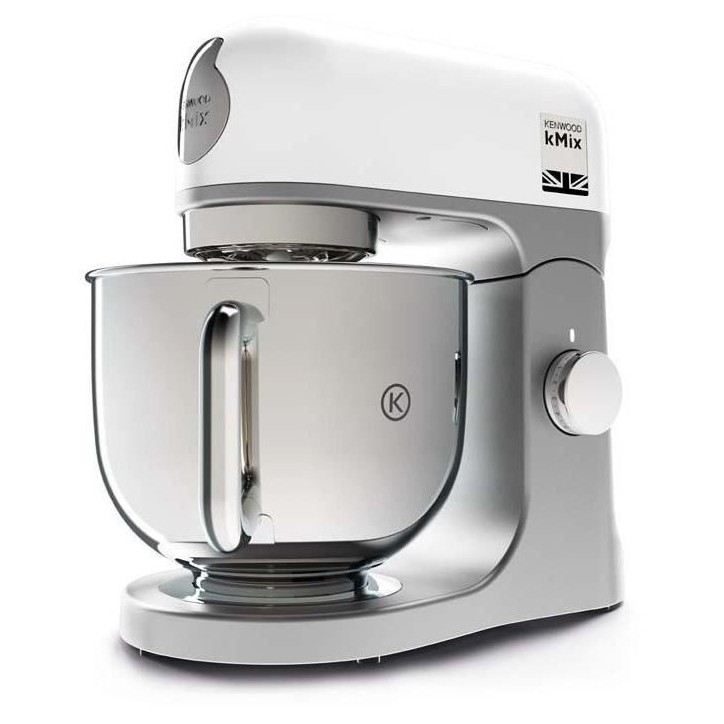 Robot pâtissier kMix KENWOOD KMX750WH - Blanc - 1000 W - Bol acier inoxydable 5 L