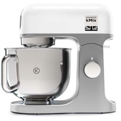 Robot pâtissier kMix KENWOOD KMX750WH - Blanc - 1000 W - Bol acier in