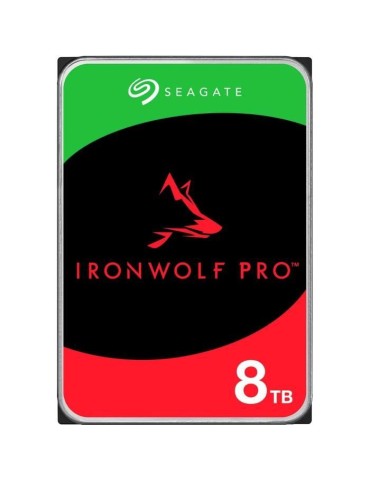 SEAGATE - IRONWOLF PRO - Disque dur interne - 8To - SATA 6 Gbits/s - 7200RPM (ST8000NT001)