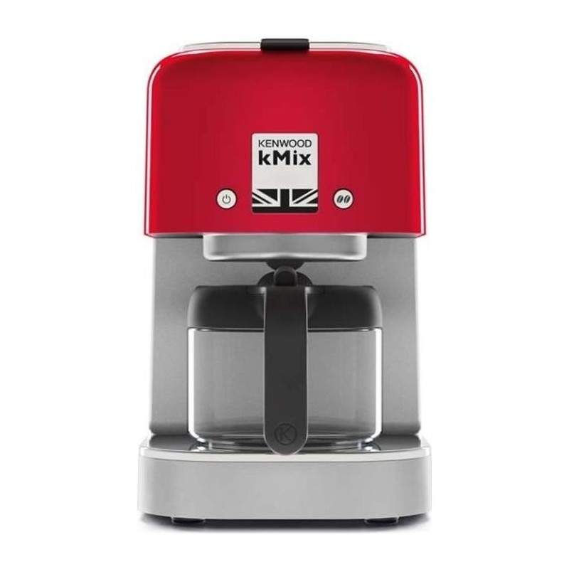 Cafetiere filtre kMix - KENWOOD - COX750RD - 1200 W - Rouge - 8 tasses