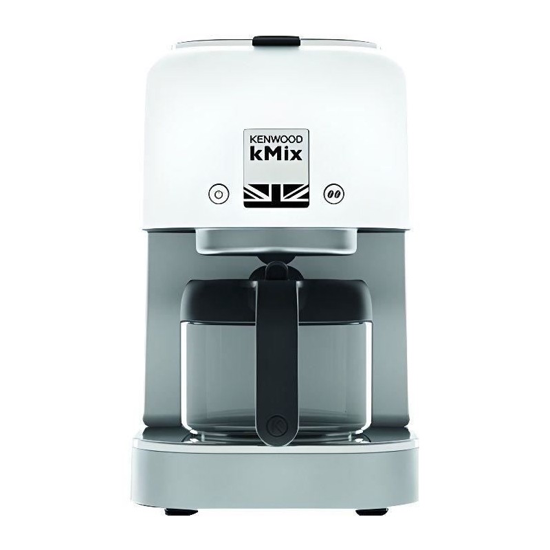 Cafetiere filtre kMix - KENWOOD - COX750WH - 1200 W - Blanc - 8 tasses Cafetiere filtre kMix - KENWOOD - COX750WH - 1200 W - Blanc - 8 tasses