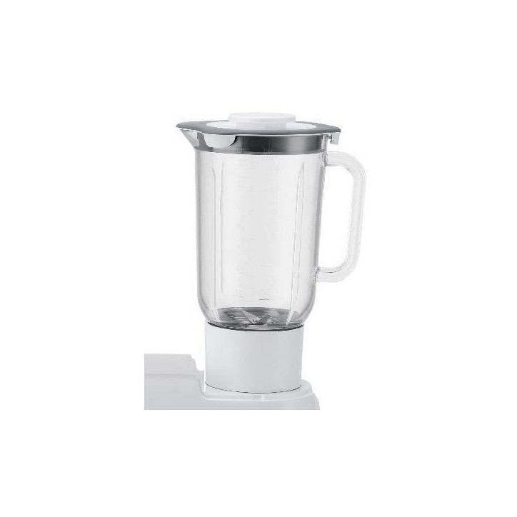 Robot pâtissier KENWOOD Chef KVC3110S – Kit pâtissier et blender inclus - silver - 1000 W – format compact