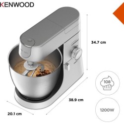 Robot pâtissier multifonction - KENWOOD KVL4170S - Chef XL - Blender