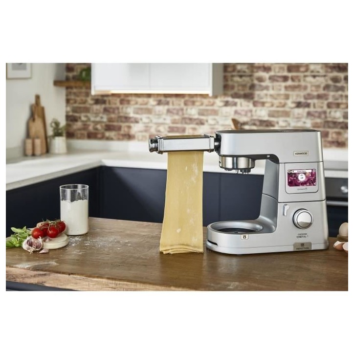 Laminoir acier 10 épaisseurs - KAX980ME - KENWOOD - Guide pâtes Laminoir acier 10 épaisseurs - KAX980ME - KENWOOD - Guide pâtes
