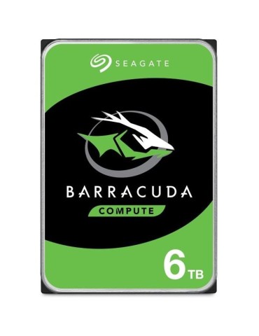 SEAGATE - Disque dur Interne HDD - BarraCuda - 6To - 5 400 tr/min - 3.5
