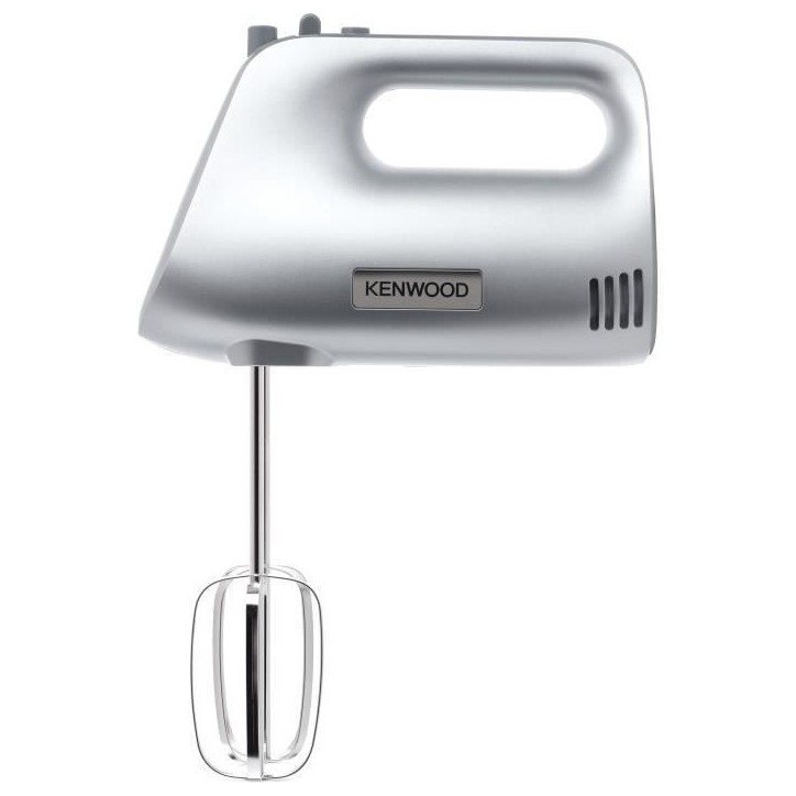KENWOOD HMP30.A0SI Batteur a main 450W 5 vitesses + Turbo - fouet - pétrin - corps plastique silver