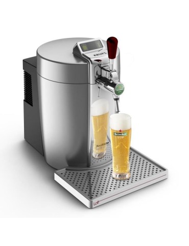 Tireuse a biere KRUPS Beertender - Compatible fûts 5L - Biere fraîche et mousseuse - Loft Ed VB700E00