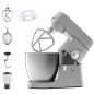 Robot pâtissier KENWOOD KVL4110S Chef XL - Bol inox 6,7 L - Kit pâtisserie et blender inclus - mouvement planétaire - silver Robot pâtissier KENWOOD KVL4110S Chef XL - Bol inox 6,7 L - Kit pâtisserie et blender inclus - mouvement planétaire - silver