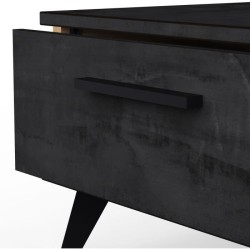 Ensemble salon - Banc TV, Table basse, Buffet bas - KENT - Chene de fi