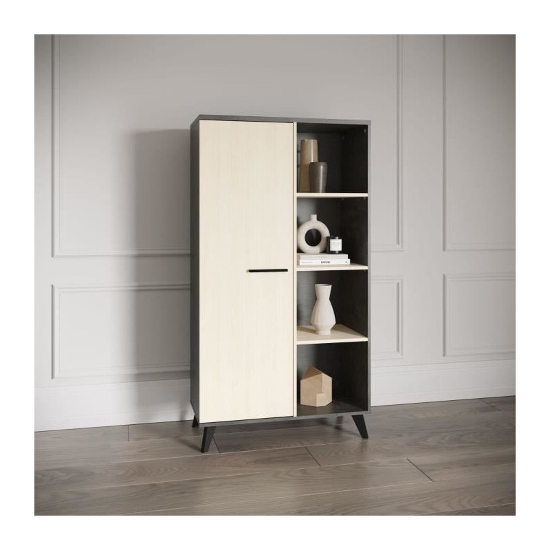 Ensemble salon - Banc TV, Table basse, Buffet haut - KENT - Chene de f Ensemble salon - Banc TV, Table basse, Buffet haut - KENT - Chene de f