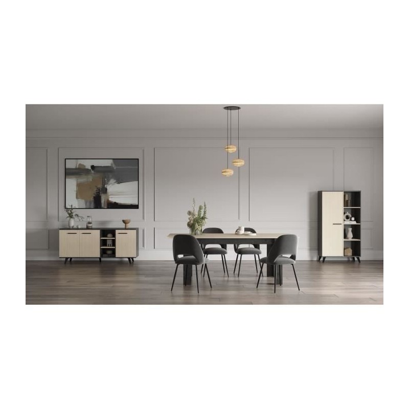 Ensemble séjour - Enfilade, Buffet haut, Table a manger extensible - Ensemble séjour - Enfilade, Buffet haut, Table a manger extensible -