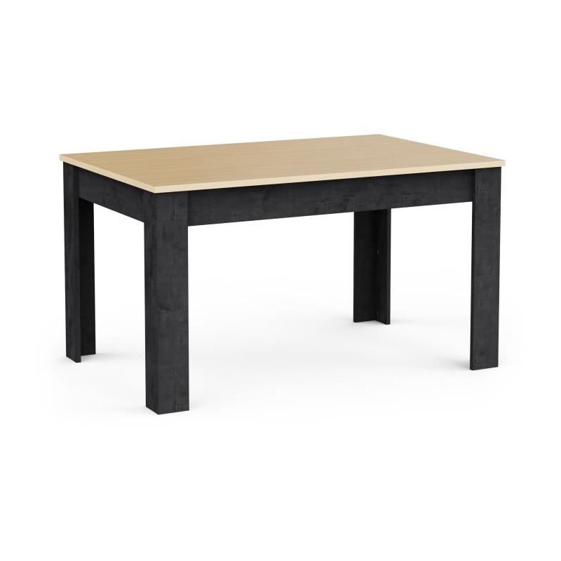 Table a manger fixe - KENT - Chene de fil / Sidewalk - Rectangulaire - Table a manger fixe - KENT - Chene de fil / Sidewalk - Rectangulaire -
