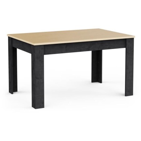 Table a manger fixe - KENT - Chene de fil / Sidewalk - Rectangulaire -