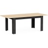 Table a manger extensible - KENT - Chene de fil / Sidewalk - Rectangul
