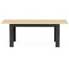 Table a manger extensible - KENT - Chene de fil / Sidewalk - Rectangul