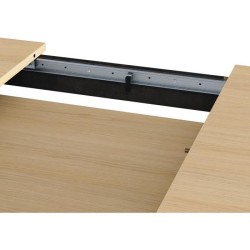 Table a manger extensible - KENT - Chene de fil / Sidewalk - Rectangul