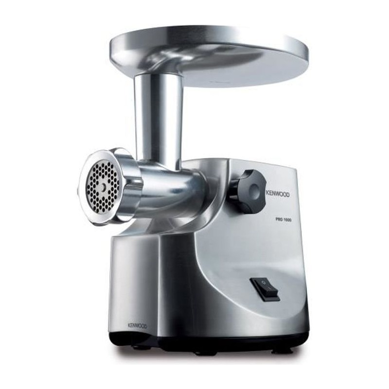 Hachoir a viande - KENWOOD MG510 - Puissance 450W - Corps et vis en m Hachoir a viande - KENWOOD MG510 - Puissance 450W - Corps et vis en m