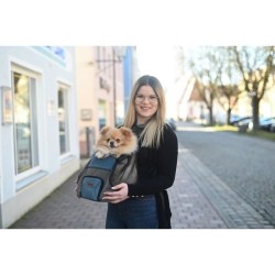 Sac transport avant - KERBL - Vacation - Gris/bleu - 31x24x38 cm - Tis