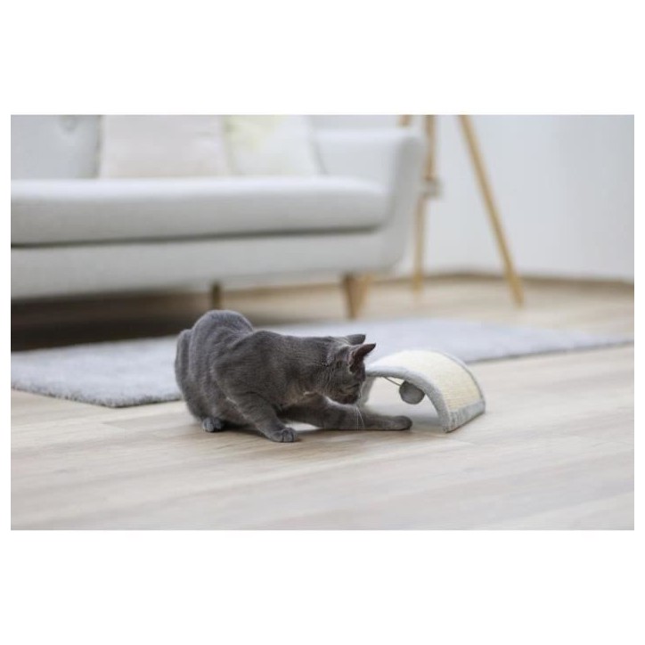 KERBL - Griffoir HALF MOON - Gris - 26x22x11cm