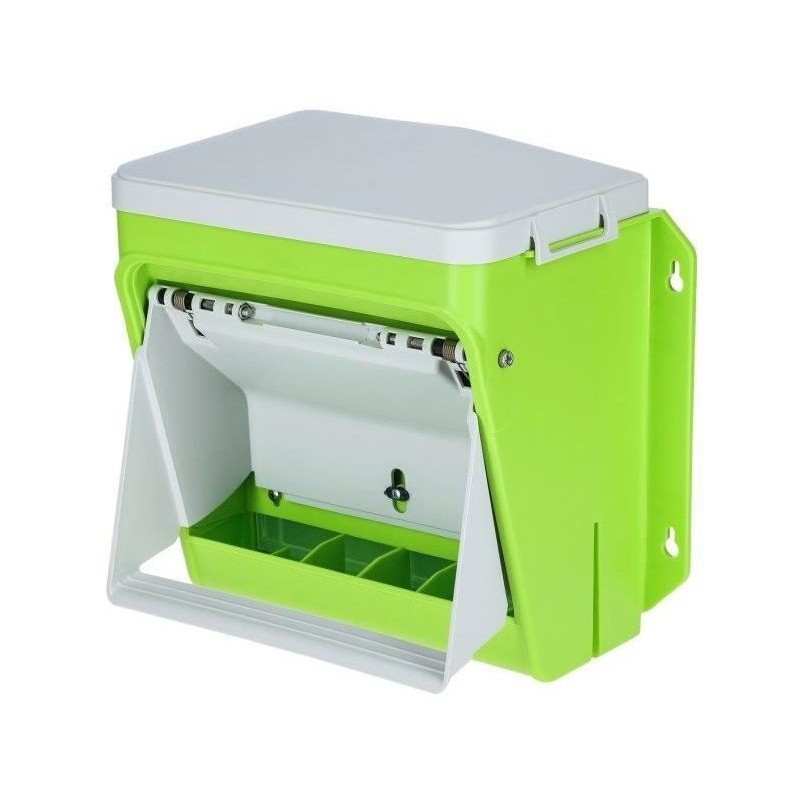 Nourrisseur automatique - KERBL - SmartCoop - 7,5 kg - Volet de protec Nourrisseur automatique - KERBL - SmartCoop - 7,5 kg - Volet de protec