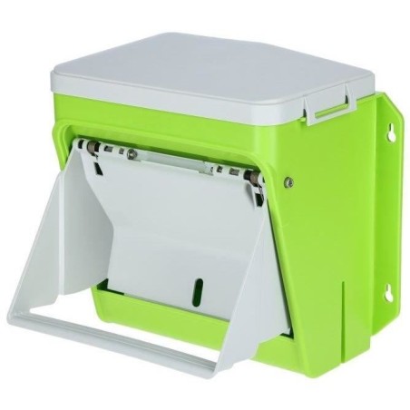 Nourrisseur automatique - KERBL - SmartCoop - 7,5 kg - Volet de protection - Vert