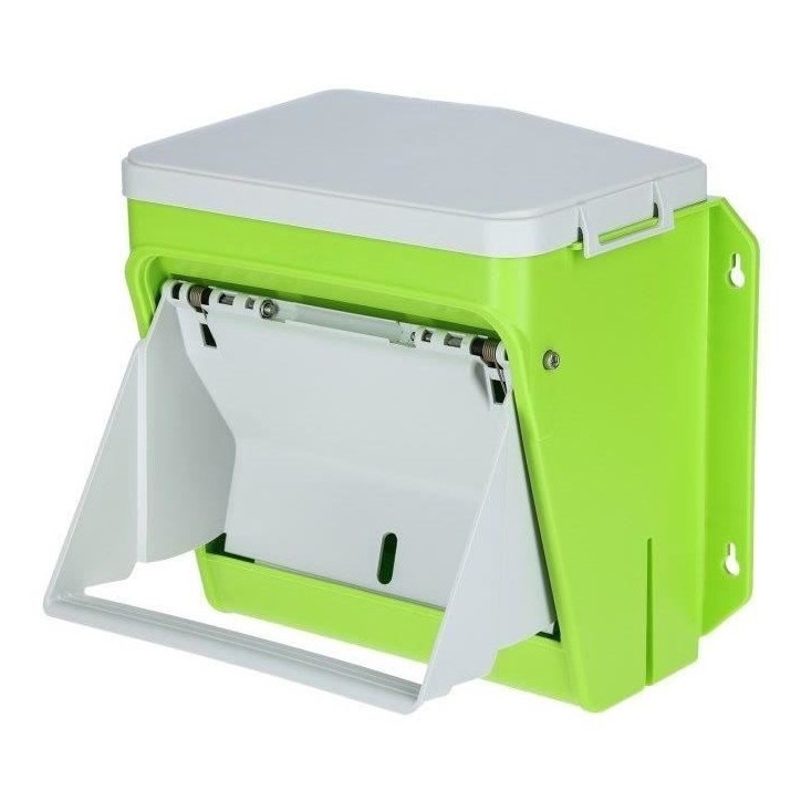Nourrisseur automatique - KERBL - SmartCoop - 7,5 kg - Volet de protection - Vert Nourrisseur automatique - KERBL - SmartCoop - 7,5 kg - Volet de protection - Vert