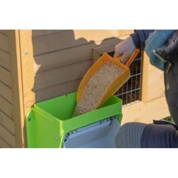 Nourrisseur automatique - KERBL - SmartCoop - 7,5 kg - Volet de protec