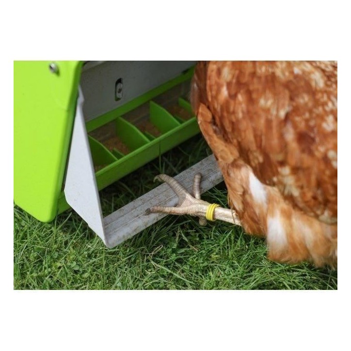 Nourrisseur automatique - KERBL - SmartCoop - 7,5 kg - Volet de protection - Vert Nourrisseur automatique - KERBL - SmartCoop - 7,5 kg - Volet de protection - Vert