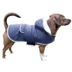 Manteau pour chien - KERBL - TEDDY - 55 cm - Bleu - Imperméable et co