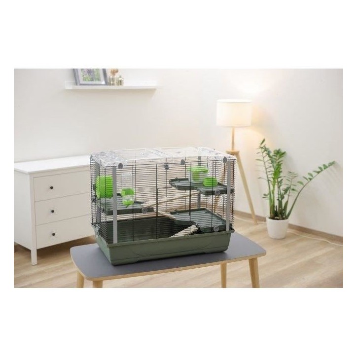 Cage petits rongeurs lapins - cochons d'inde - 79*45*60 cm - EVA 23 - kerbl Cage petits rongeurs lapins - cochons d'inde - 79*45*60 cm - EVA 23 - kerbl
