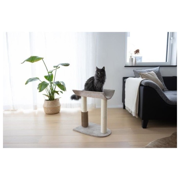 KERBL - Arbre a chat Ambiance Taupe- 49x35x56 cm - Taupe - Sisal KERBL - Arbre a chat Ambiance Taupe- 49x35x56 cm - Taupe - Sisal