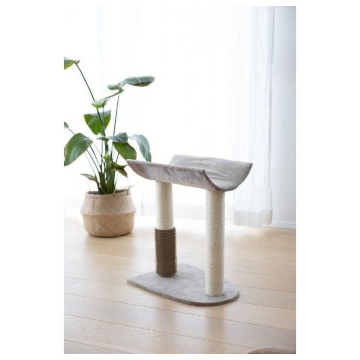 KERBL - Arbre a chat Ambiance Taupe- 49x35x56 cm - Taupe - Sisal KERBL - Arbre a chat Ambiance Taupe- 49x35x56 cm - Taupe - Sisal