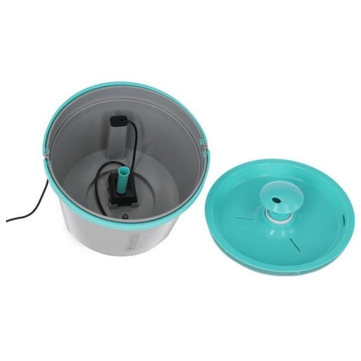 KERBL - Fontaine a eau -pour fontaine 80557 - 1,6 l - Gris/bleu KERBL - Fontaine a eau -pour fontaine 80557 - 1,6 l - Gris/bleu