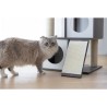 KERBL - Arbre a chat FLAIR - 48x44x86cm - Blanc/gris - Sisal