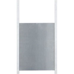 Porte coulissante pour poulailler - KERBL - Alu - 30 x 40 cm - Taille