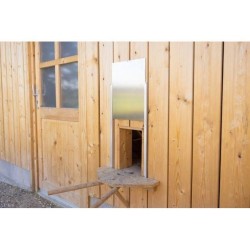 Porte coulissante pour poulailler - KERBL - Alu - 30 x 40 cm - Taille