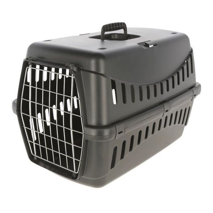 KERBL - Box de transport pour chien - EXPEDITION ECO - 58 x 38 x 38 cm - Noir