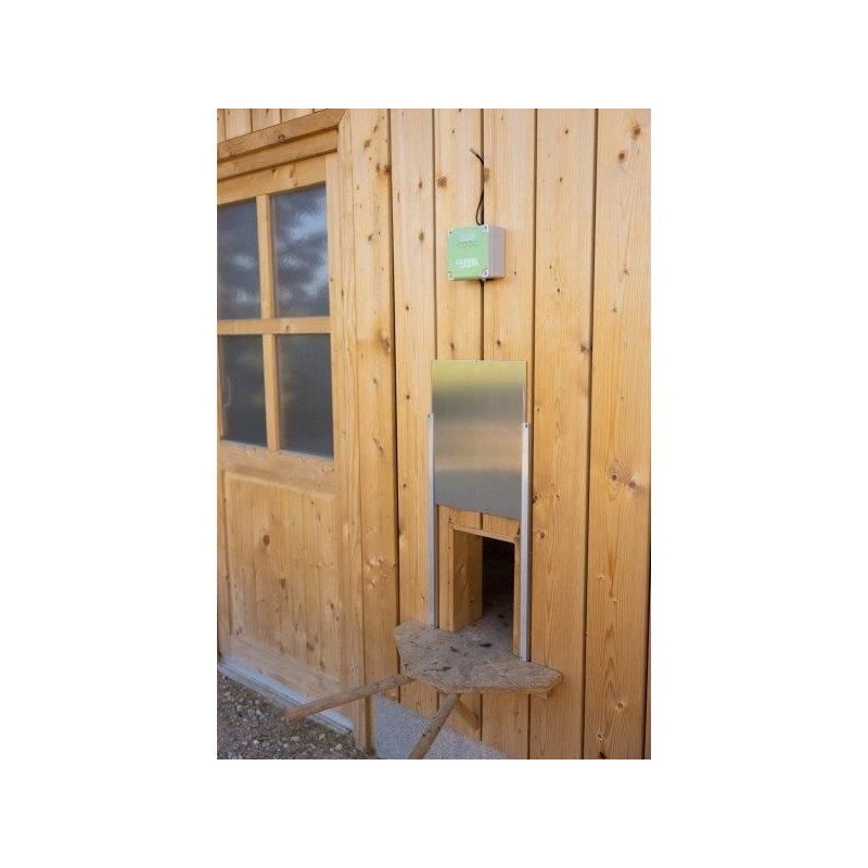Kerbl Porte coulissante de poulailler 43x40 cm 436732 Kerbl Porte coulissante de poulailler 43x40 cm 436732