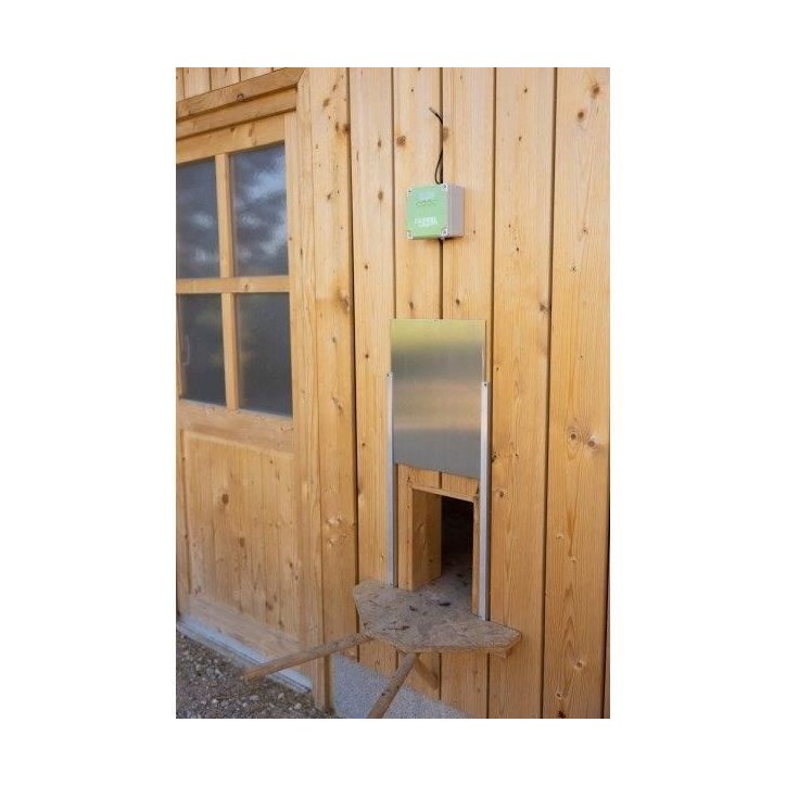 Kerbl Porte coulissante de poulailler 43x40 cm 436732